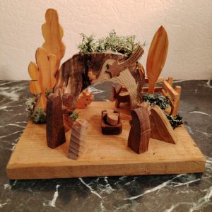 CRECHE AVEC ETOILE FILANTE