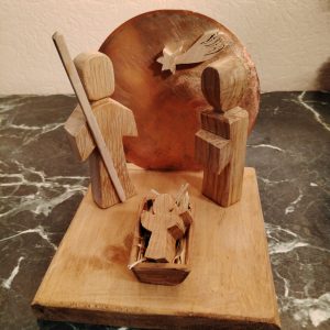 CRECHE AVEC ETOILE DU BERGER
