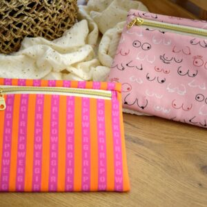 Pochette plate Octobre Rose